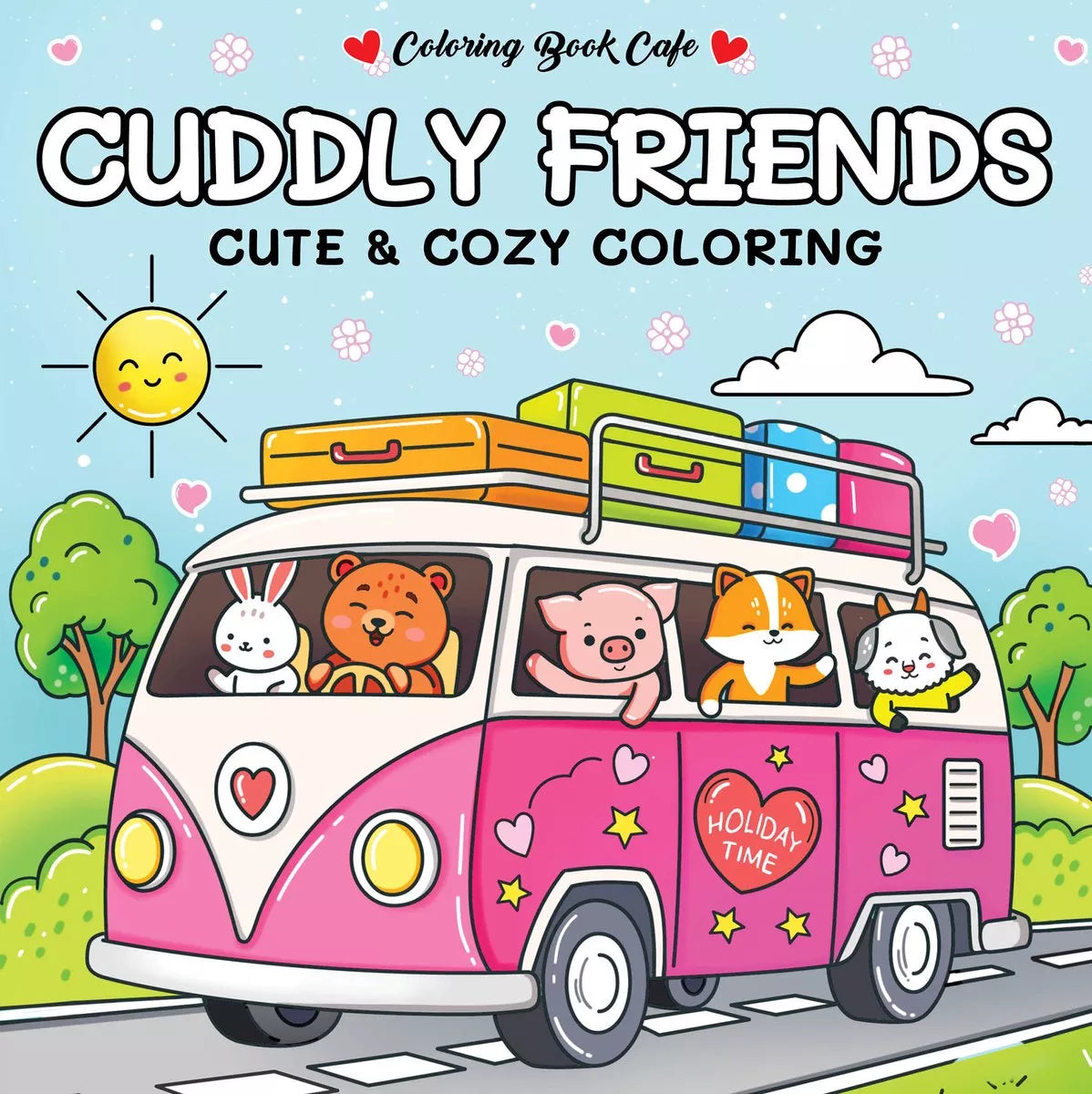Cuddly Friends - Cute & Cozy coloring, kleurboek