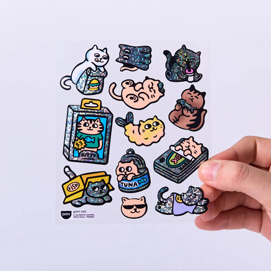 Fabulous Stickers - Big Kitty - OMY