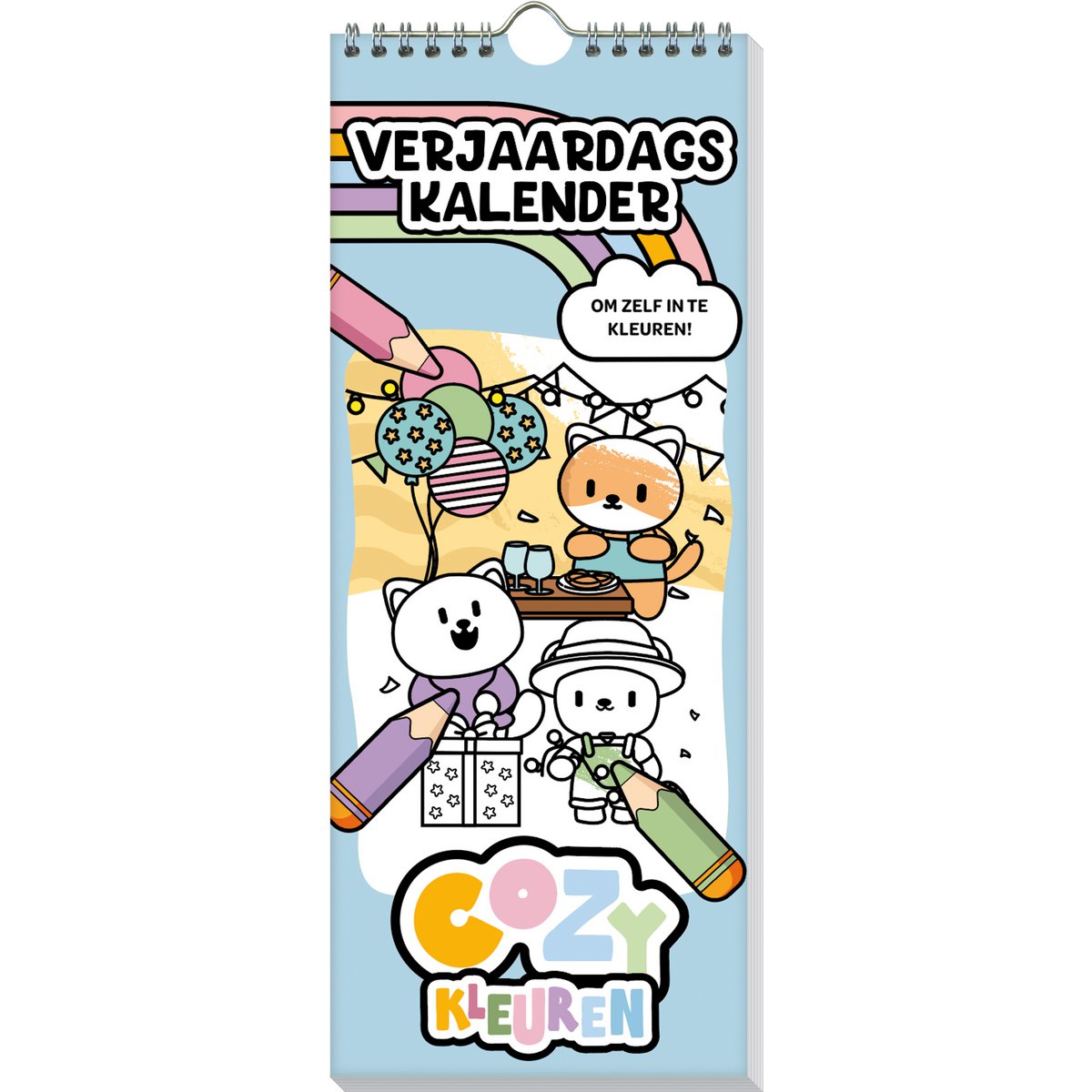 Verjaardagskalender Cozy Kleuren