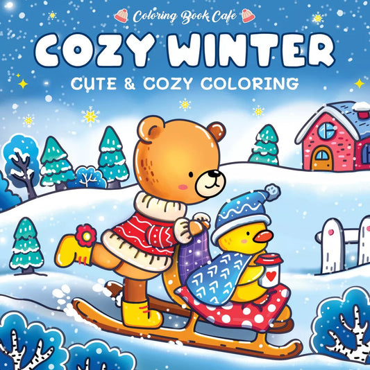 Cozy Winter - cute & cozy coloring, kleurboek