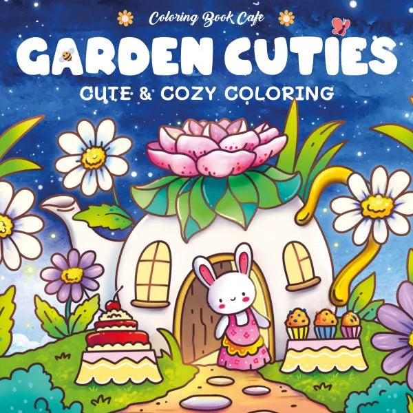 Garden Cuties - cute & cozy coloring, kleurboek