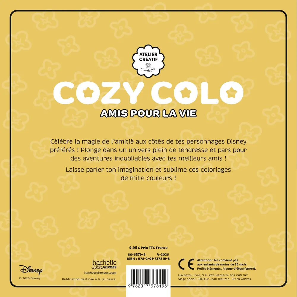Disney Cozy Colo - Amis pour la Vie