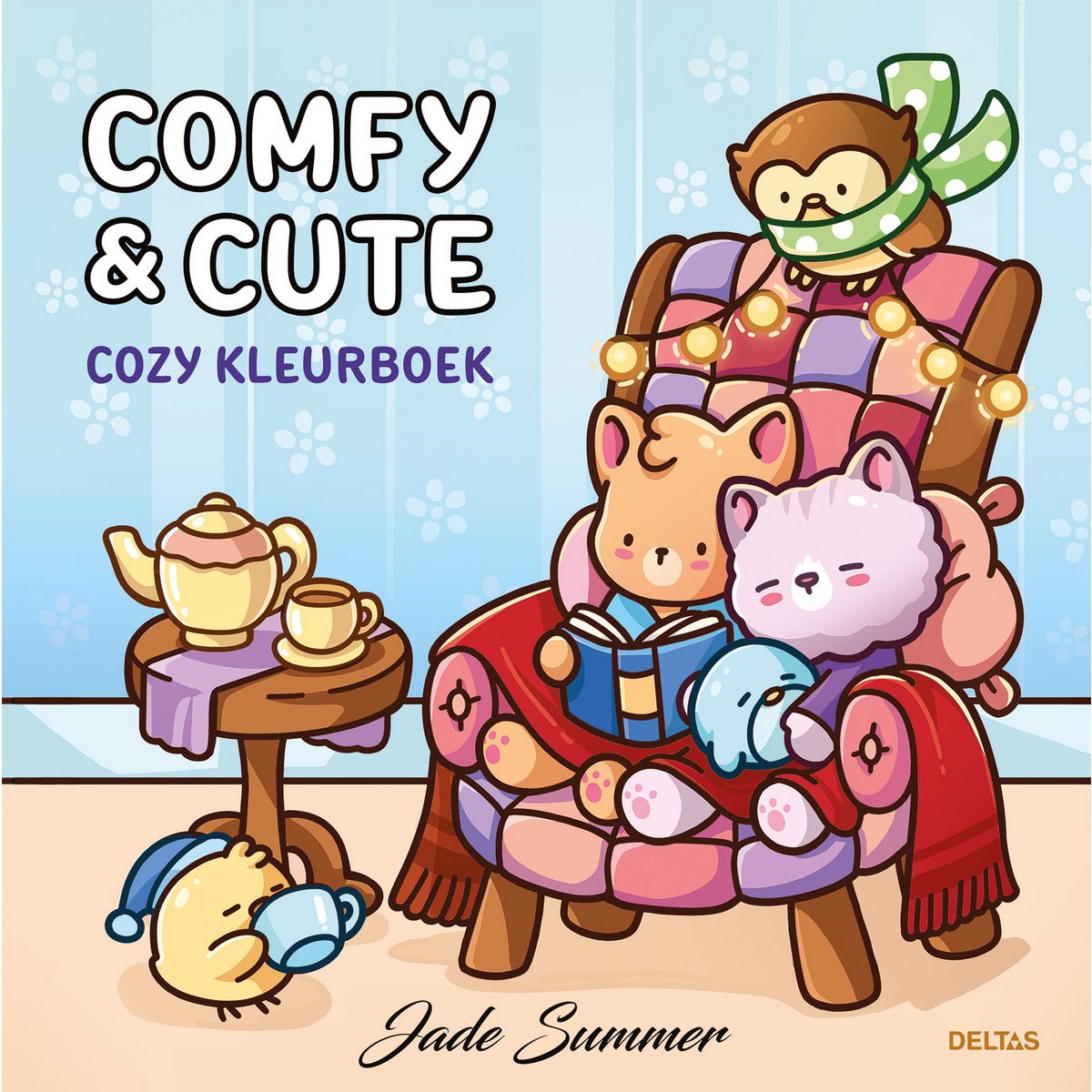 Comfy & Cute - Jade Summer cozy kleurboek