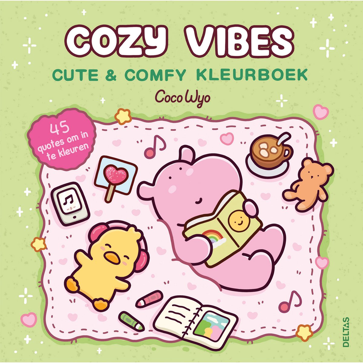 Cozy Vibes - Coco Wyo cozy kleurboek
