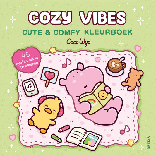 Cozy Vibes - Coco Wyo cozy kleurboek