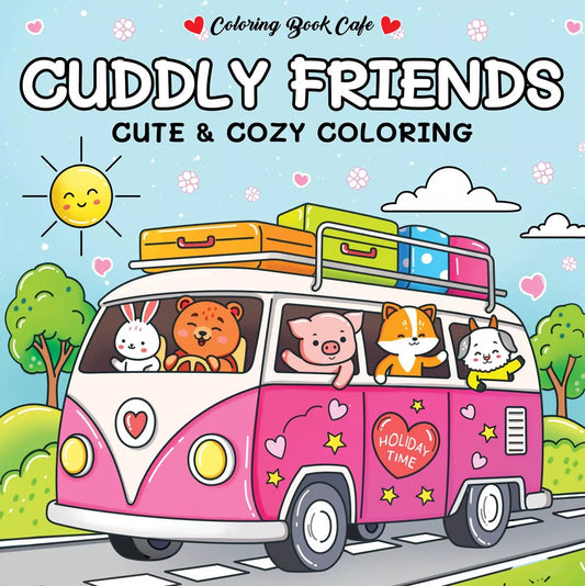 Cuddly Friends - Cute & Cozy coloring, kleurboek