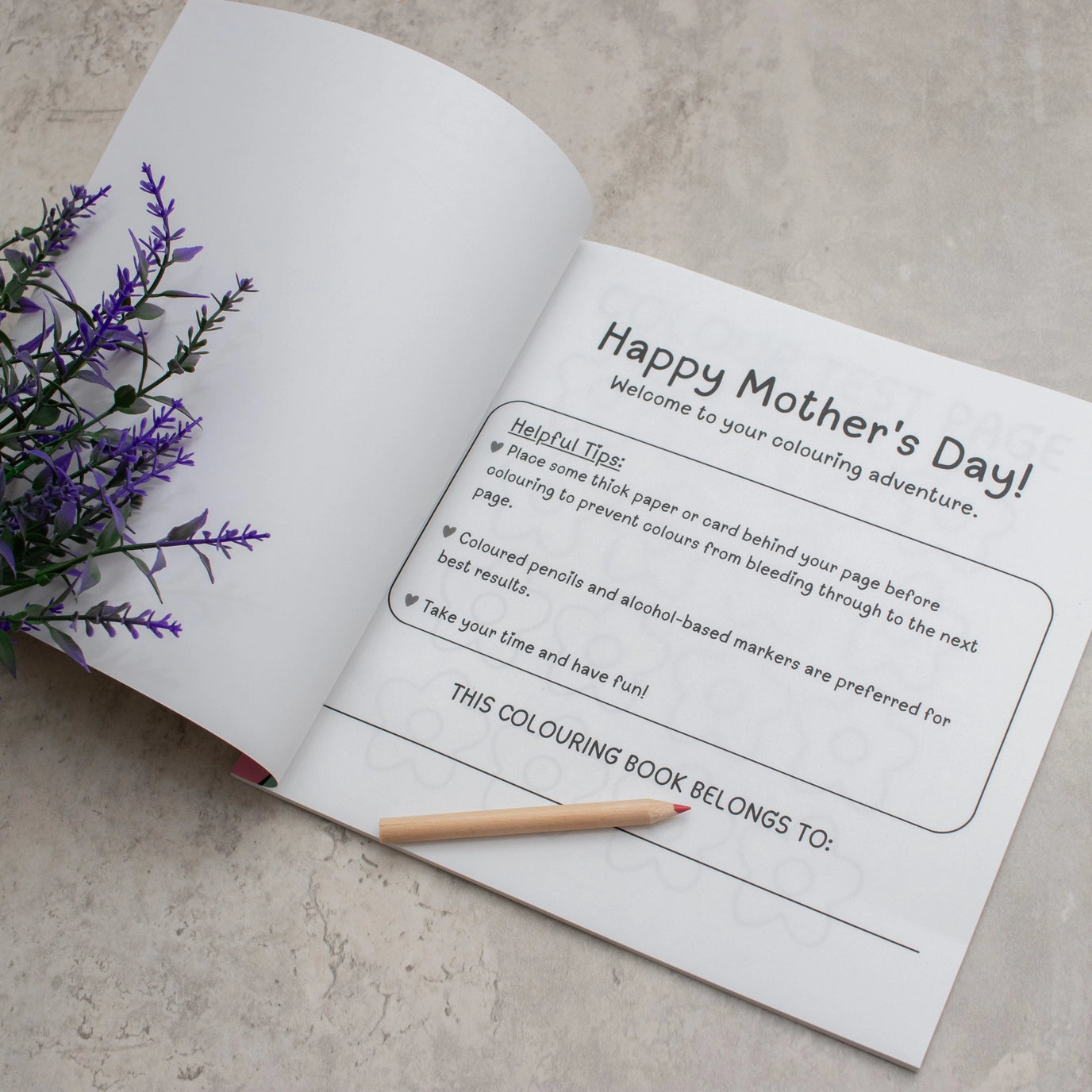 Mom's Day Off - A mother's day colouring book