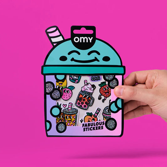 Fabulous Stickers - Big Bubble Tea- OMY