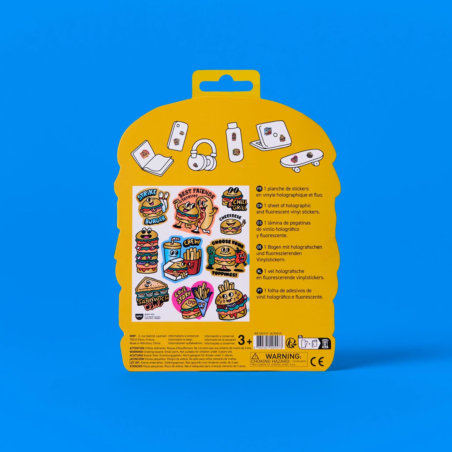 Fabulous Stickers - Big Burger - OMY