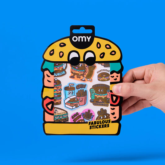 Fabulous Stickers - Big Burger - OMY