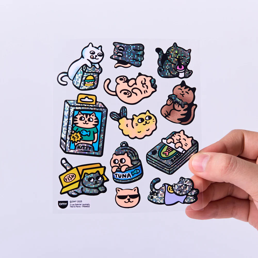 Fabulous Stickers - Big Kitty - OMY