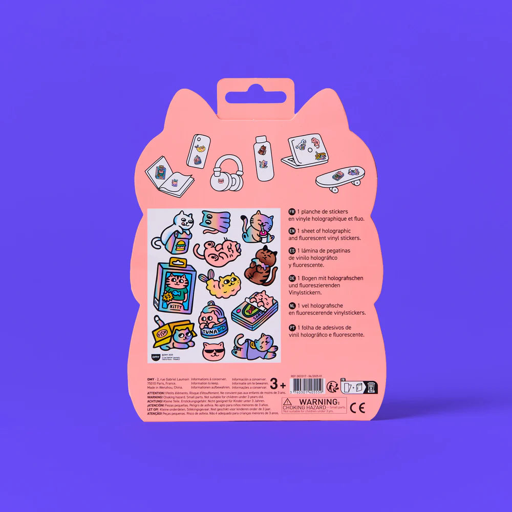 Fabulous Stickers - Big Kitty - OMY