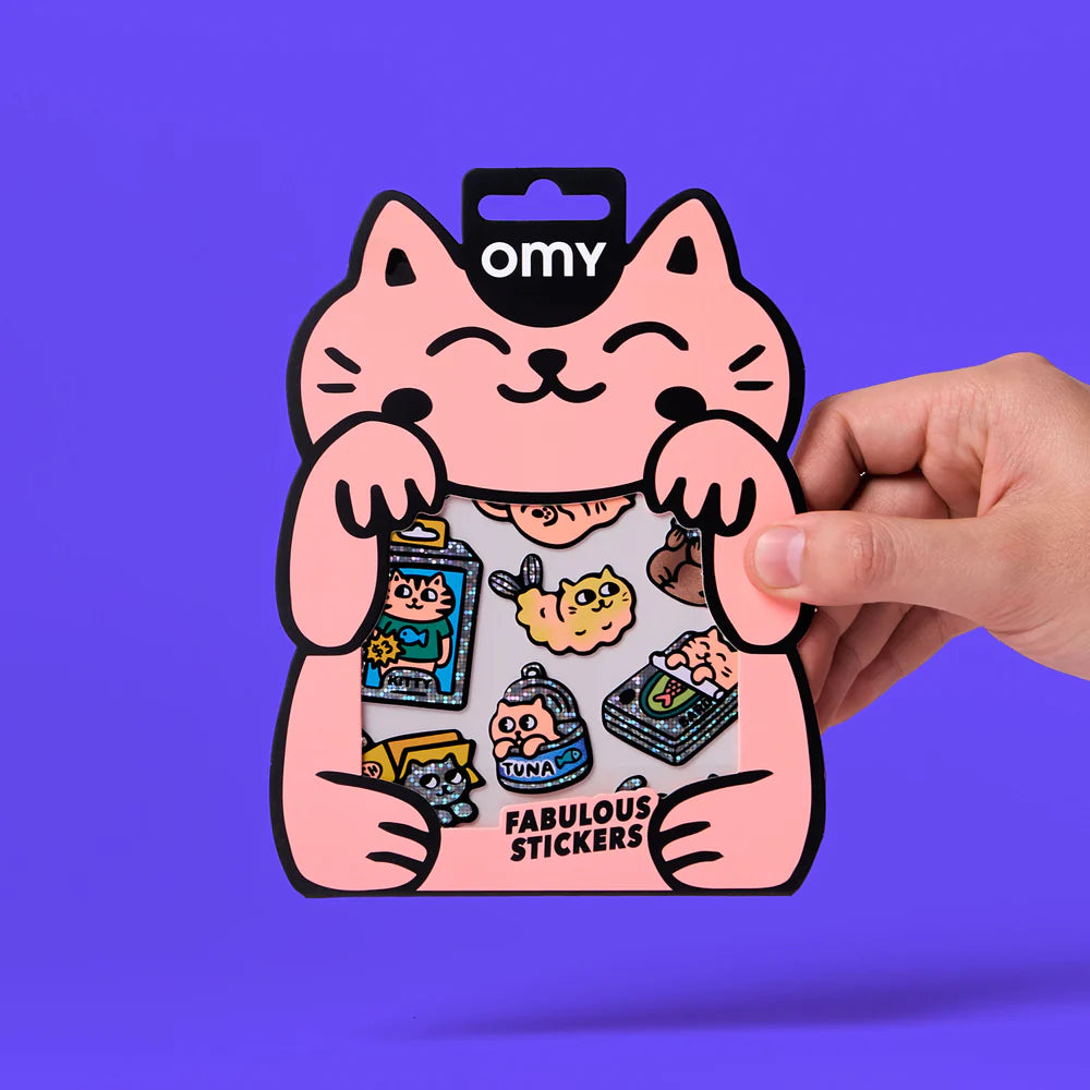 Fabulous Stickers - Big Kitty - OMY
