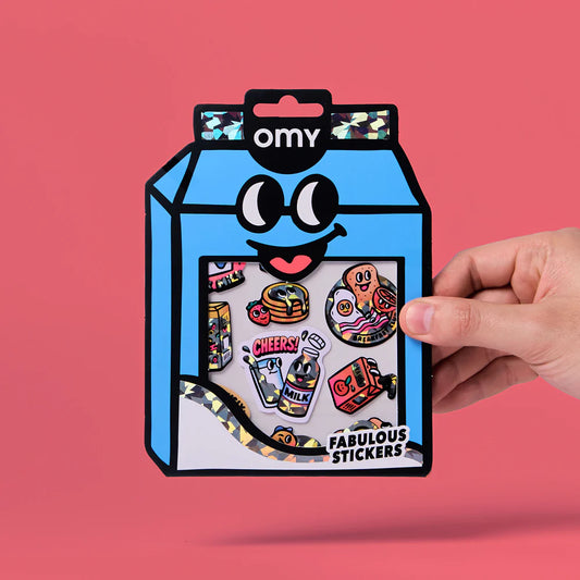 Fabulous Stickers - Big Milk - OMY