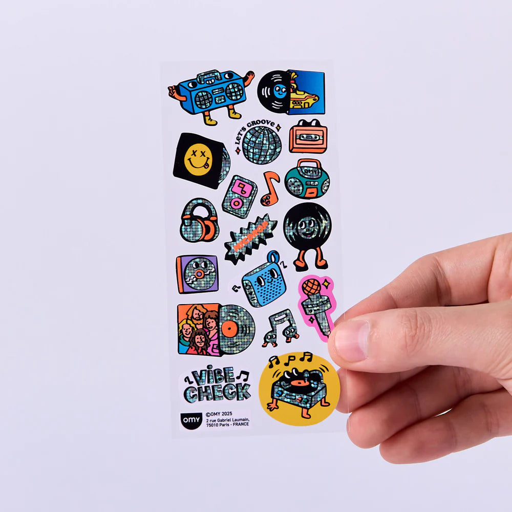 Fabulous Stickers - Iconic Music - OMY