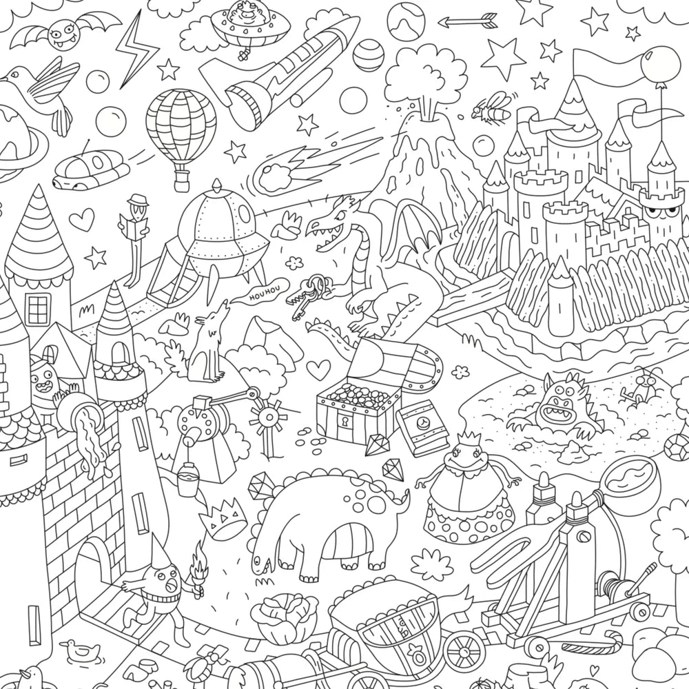 Magic - Cozy Kleurposter - OMY