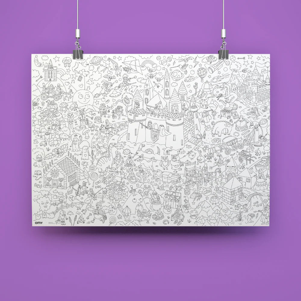 Magic - Cozy Kleurposter - OMY