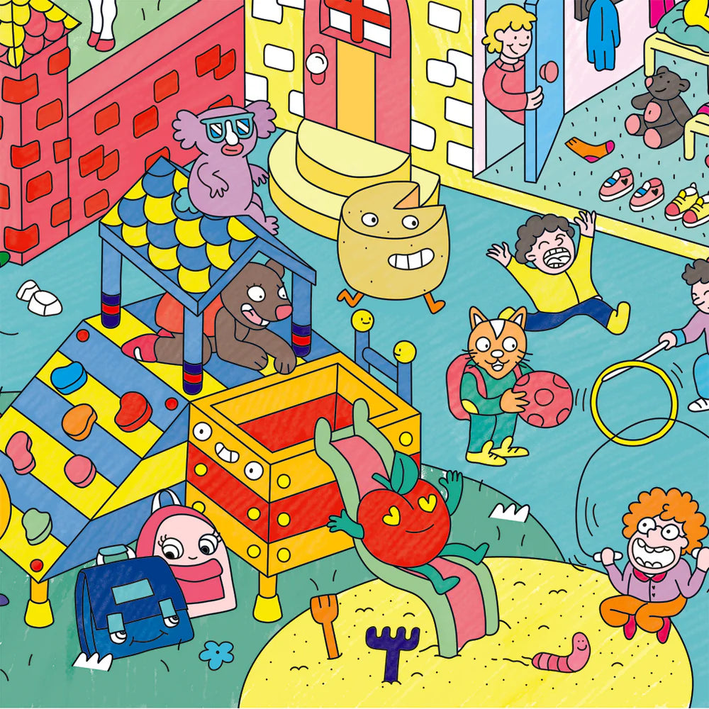Kids Life - Cozy Kleurposter - OMY