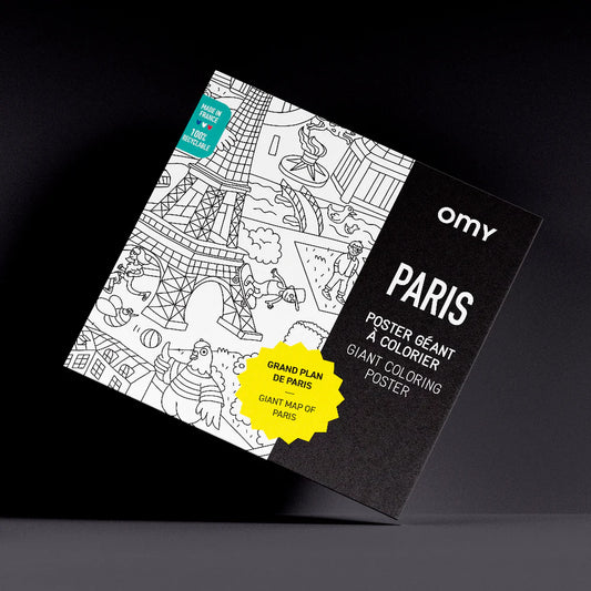 Paris - Cozy Kleurposter - OMY